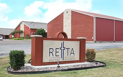 Retta Baptist Church exterior